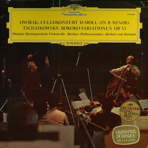 Rostropovich: Dvorak: Vcl Con, Tchaikovsky: Rococo Vars - Berlin PO ...