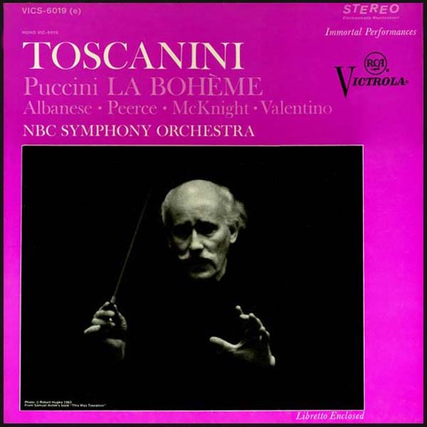 Puccini: La Boheme - Albanese, Peerce, Valentino, Moscona, etc, NBC Ch ...